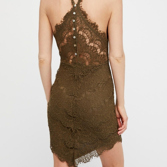 Crotched Lace Dress - Picture 2 of 3